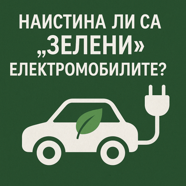 Наистина ли така наречените „зелени“ електрически автомобили са чак толкова зелени?