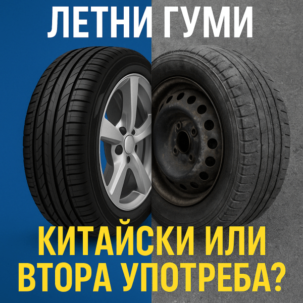 Летни гуми – нови китайски или втора употреба, но качествени? Какво да изберем?