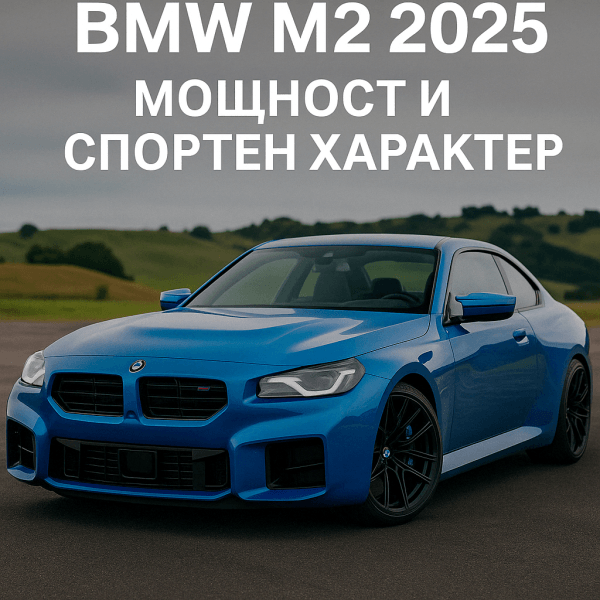 Новият BMW M2 (2025): Повече мощност и още по-спортен характер