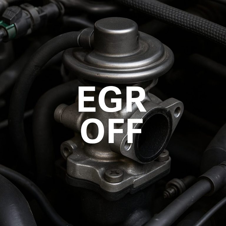Премахване на EGR клапан