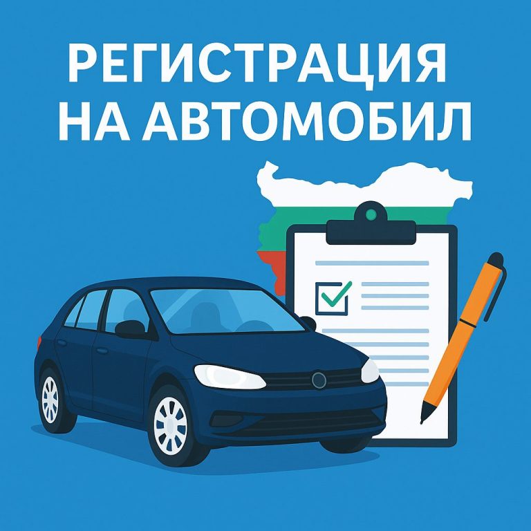 Регистрация на автомобил в КАТ