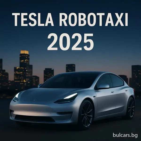 Tesla роботакси – стартира революцията в транспорта през 2025