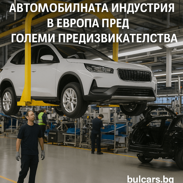 Автомобилната индустрия в Европа през 2025 г.: Лидери, предизвикателства и нови играчи