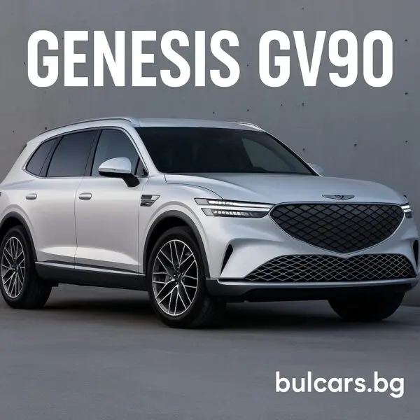 Genesis GV90 2026: електрически SUV с въртящи се седалки, 600 км пробег и визия от бъдещето
