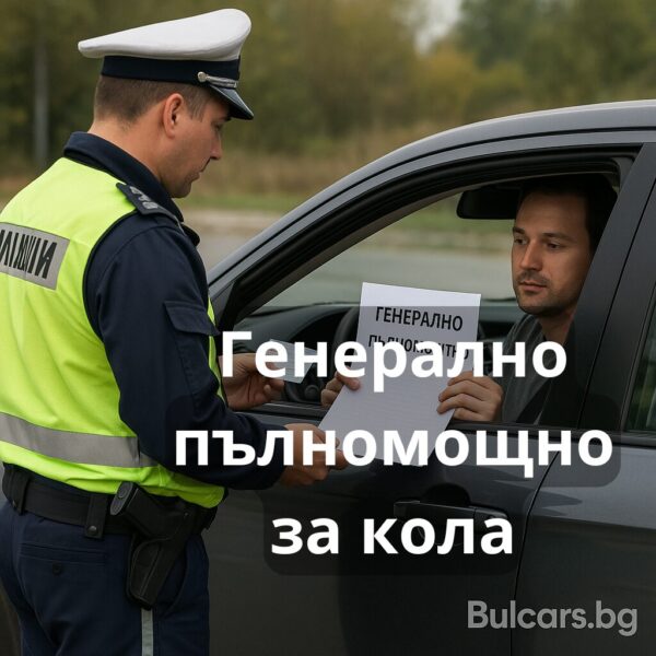 Генерално пълномощно за кола – документи, цена, срок и рискове