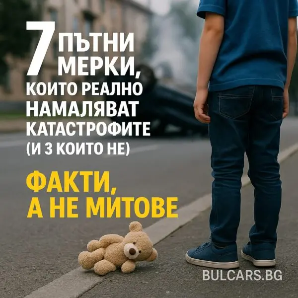 7 пътни мерки, които реално намаляват катастрофите (и 3 които не) факти, а не митове