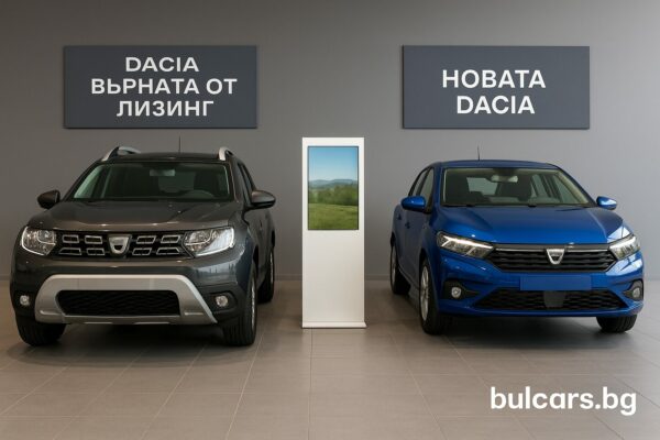 Дачия върната от лизинг и новата Дачия