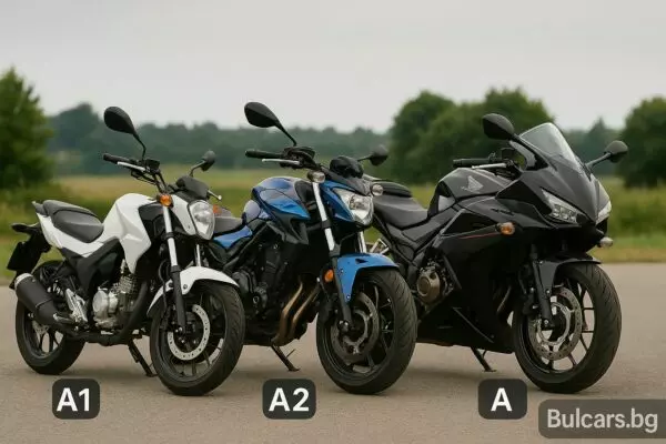 A1, A2 или пълна А категория: коя ти трябва според кубиците и колко да приготвиш за курса?