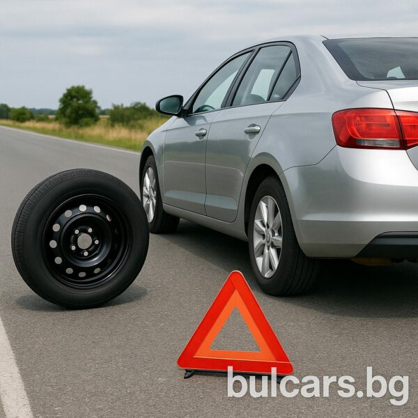 Резервна гума патерица: най-опасната грешка, която шофьорите правят при авария (и как да си готов без пътна помощ)