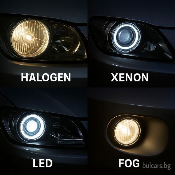 Ксенон фарове, лед фарове, халогенен фар: кое свети, кое заслепява и кое е забранено?