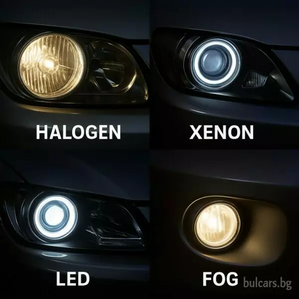 Ксенон фарове, лед фарове, халогенен фар: кое свети, кое заслепява и кое е забранено?